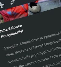 Longinoja.fi -sivuston materiaalien tuotanto jatkuu. Upea sivusto tulossa joka kertoo 110% kaiken mitä purosta voi kertoa!