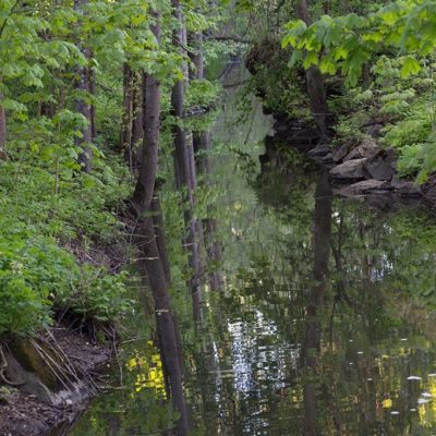 ~Longinoja, kaupunkipuro... an urban brook that flows through Helsinki