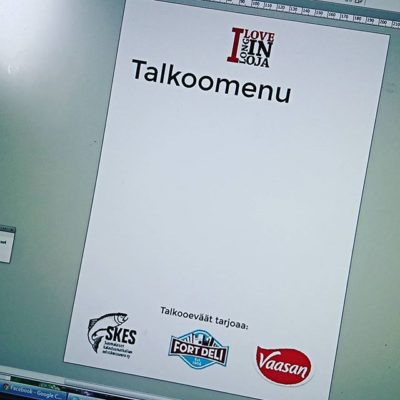 Nälkä tulee jo pelkästä ajatuksesta, mitä tähän ilmestyy talkooevääksi. Ilmoittaudu mukaan www.longinoja.fi/talkoot