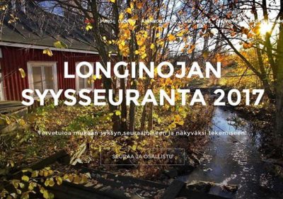 Www.longinoja.fi/syksy syysseuranta on käynnistynyt! tägi käyttämällä olet mukana seurannassa! upea kuva @arskajulli