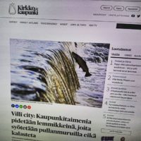 Kirkko ja Kaupunki - lehdessä hieno juttu Longinojasta, Vantaanjoesta ja city taimenista. Lue: http://bit.ly/2gn7z2D