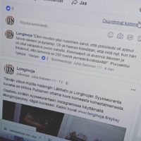 Lieveilmiöitä ja syysseurantaan. Niistä oli tämän päivän aamun Facebook - päivitykset tehty.