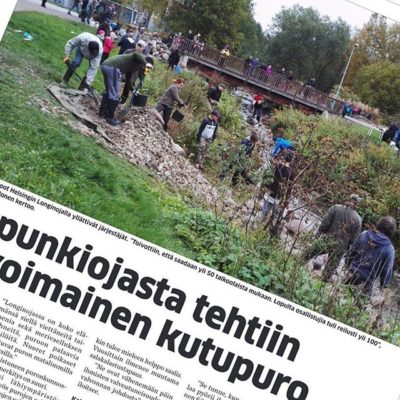 Täytyy käydä ostamassa uusin @maaseuduntulevaisuus - lehti. Hieno juttu Longinojasta.