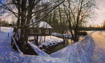 longinoja-stream-nature-winter-malmi-helsinki-finland